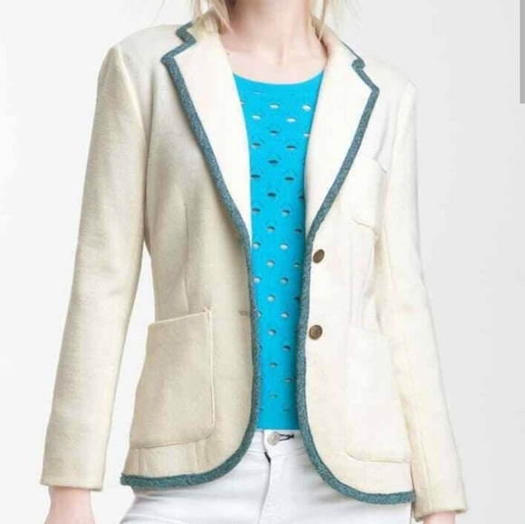 Rag and Bone 100% merino wool double button closure blazer jacket - Picture 2 of 9